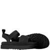 UGG WOMENS ANKLE STRAP SANDAL - BLACK